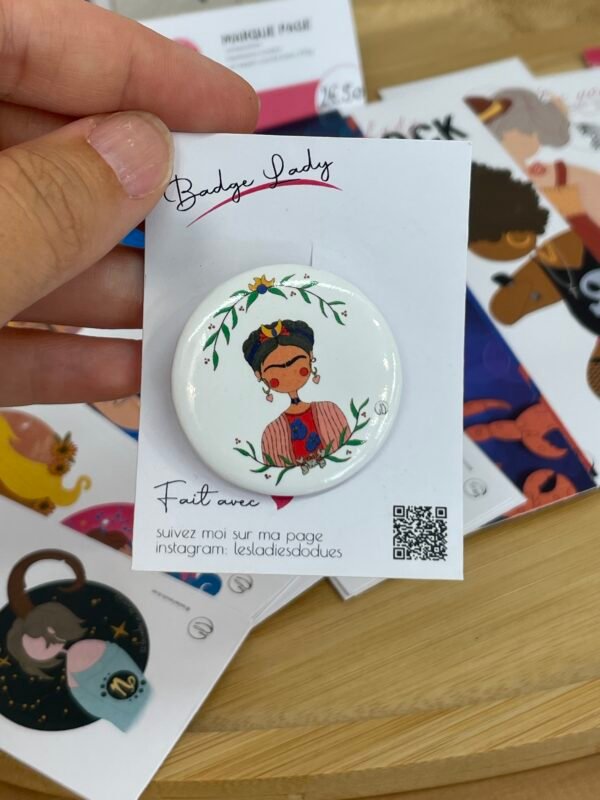 Badge Frida Badge Ladies Frida