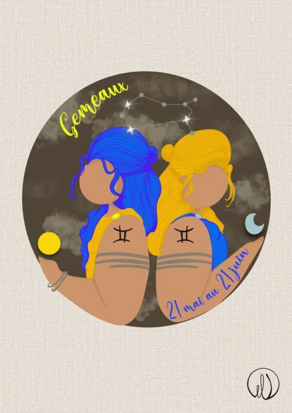 affiche gémeaux -les ladies dodues