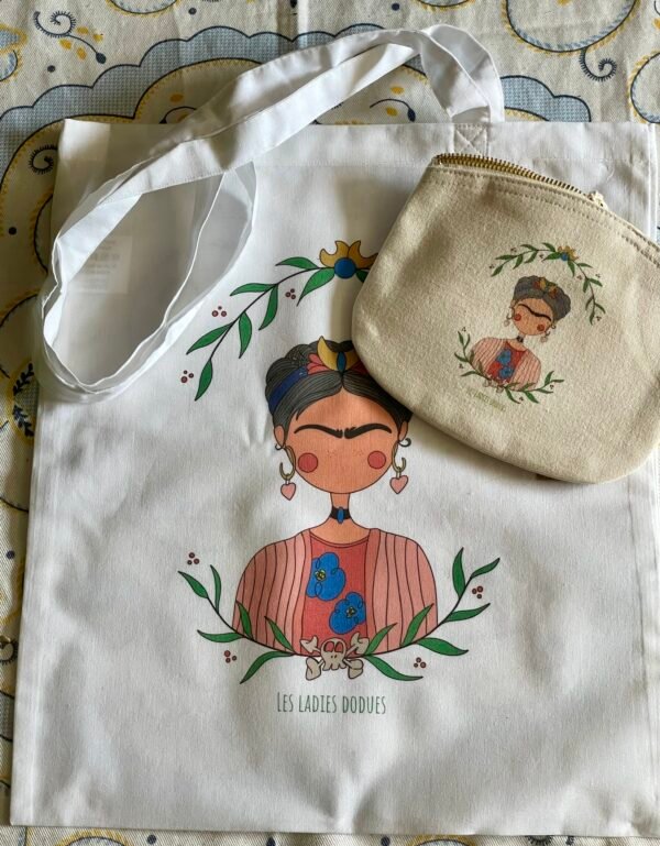 tote bag et pochette frida