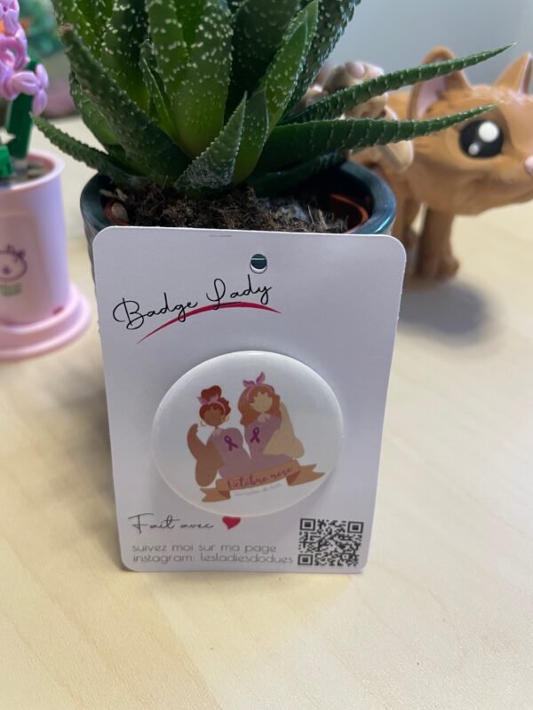 Badge Octobre Rose Badge Octobre Rose