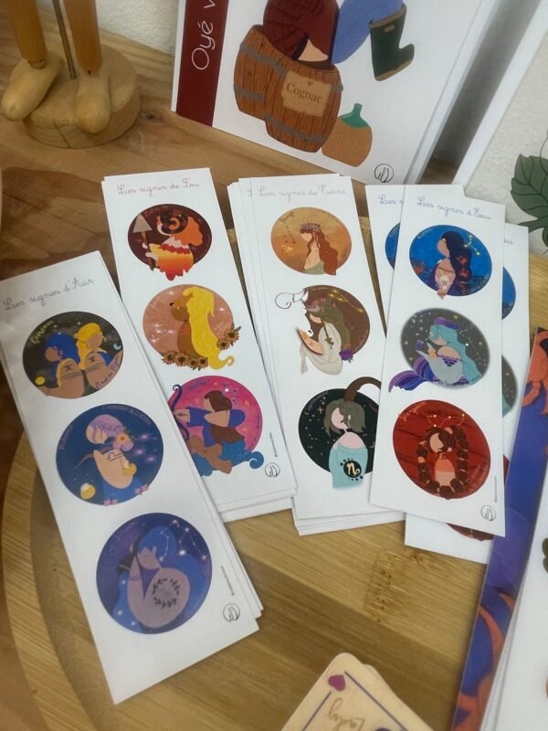 Les marques pages astros