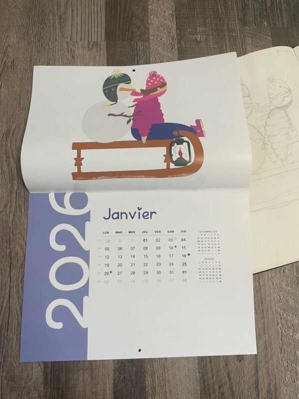 Calendrier 2026 - Les Ladies Dodues